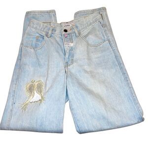 Vintage FORENZA High Waisted Jeans with Personal Artwork